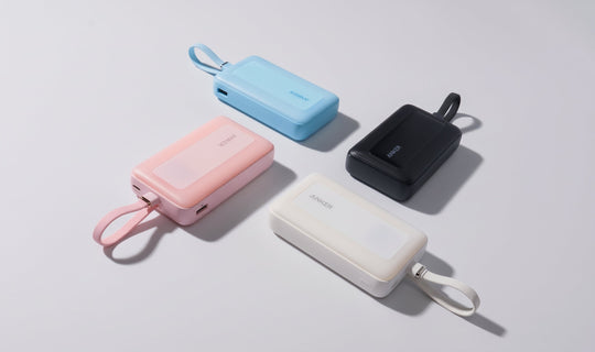 ケーブル内蔵モバイルバッテリーは旅行・出張に便利？一体型と巻取り式の選び方