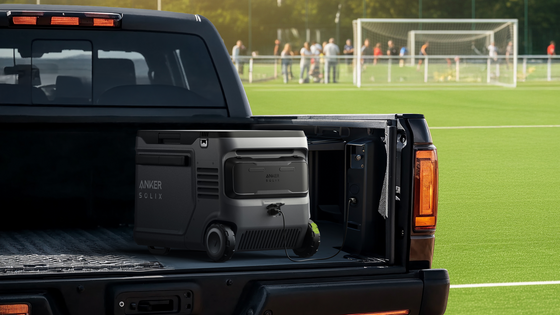 熱中症対策に、猛暑日のチームを救うポータブル冷蔵庫という選択肢