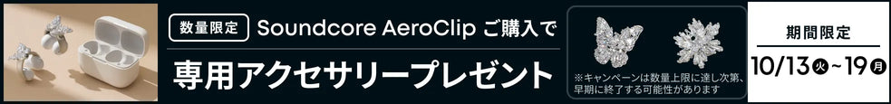 AeroClip 専用アクセサリープレゼント