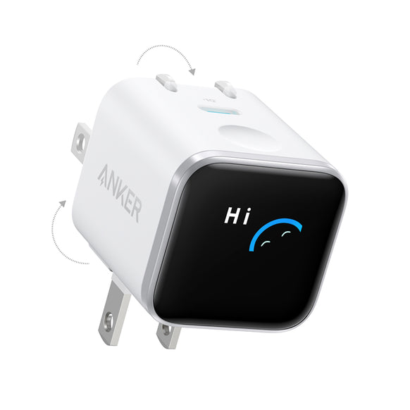 Anker Nano Charger (45W, Display, スイングプラグ)