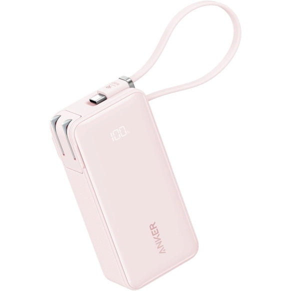 Anker Power Bank (10000mAh, Fusion, Built-In USB-C ケーブル)