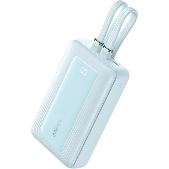 Anker Zolo Power Bank (20000mAh, 30W, Built-In USB-C / ライトニングケーブル)