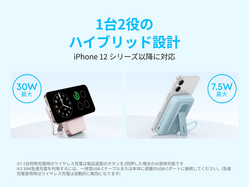 1台2役のハイブリッド設計