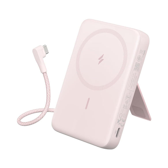 Anker Zolo Power Bank (10000mAh, MagGo, Built-In USB-Cケーブル)