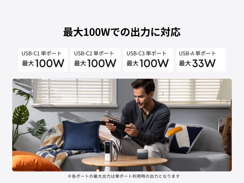 単ポート利用時