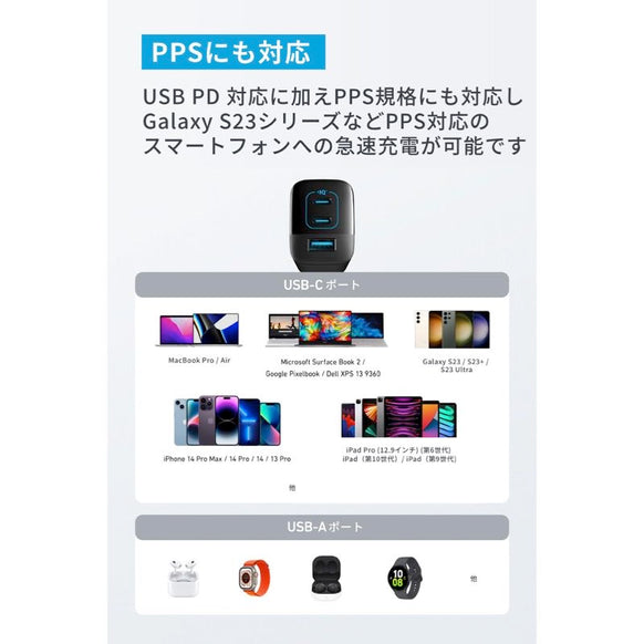 Anker Charger (67W, 3-Port)