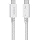 Anker Prime USB-C & USB-C ケーブル Thunderbolt 4 (240W, 40Gbps) 1.0m
