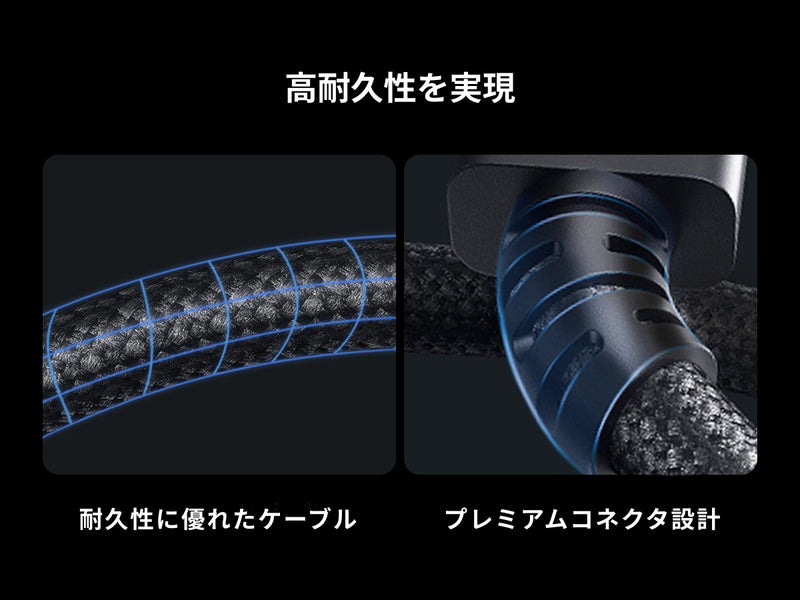 高耐久性を実現