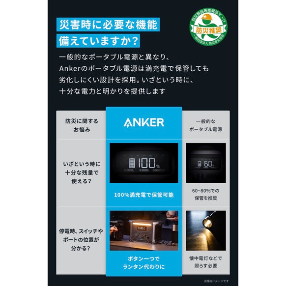 Anker 757 Portable Power Station (PowerHouse 1229Wh) with 【アップグレード版】Anker Solix PS400 Portable Solar Panel