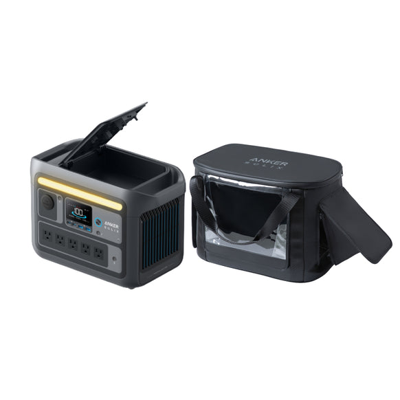 Anker Solix C800 Portable Power Station with Solix C1000 / C800 専用防塵 ＆ 防水バッグ