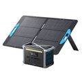 Anker 757 Portable Power Station (PowerHouse 1229Wh) with Anker Solix PS100 Portable Solar Panel
