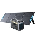 Anker 757 Portable Power Station (PowerHouse 1229Wh) with Anker Solix PS200 Portable Solar Panel