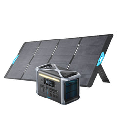 Anker 757 Portable Power Station (PowerHouse 1229Wh) with 【アップグレード版】Anker Solix PS400 Portable Solar Panel