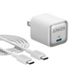 Anker Nano Charger (35W) with USB-C & USB-C ケーブル
