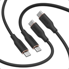 Anker PowerLine III Flow USB-C & USB-C ケーブル 1.8m 2本セット