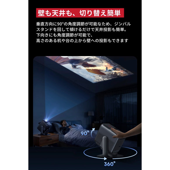 Nebula 公式プロジェクタージンバルスタンド (X1 / Cosmos Laser 4K / Cosmos 4K SE用)