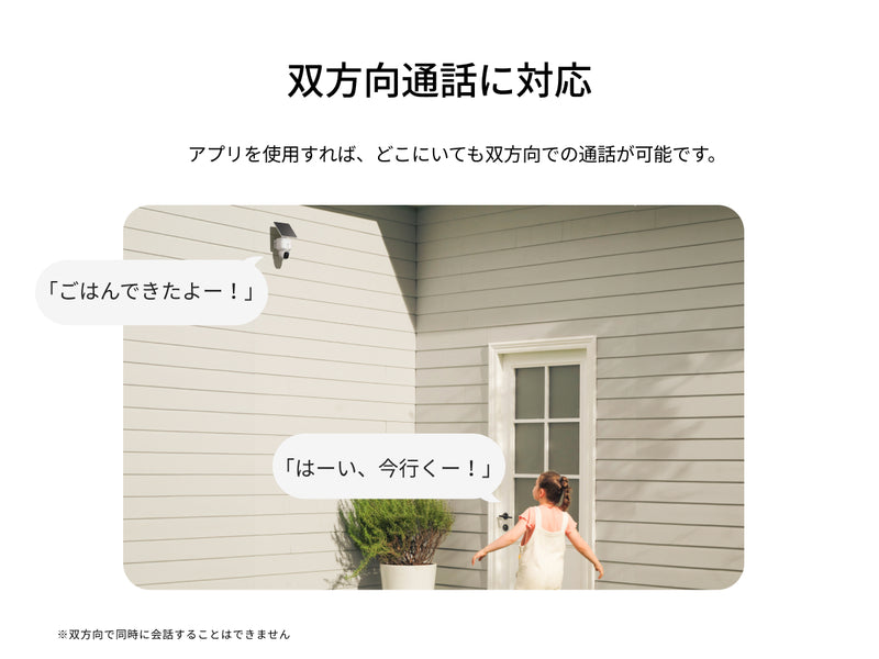 双方向通話