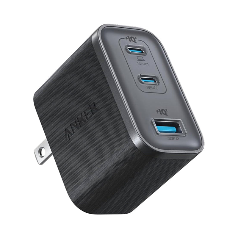 6. Anker Nano Charger (70W, 3 Ports)