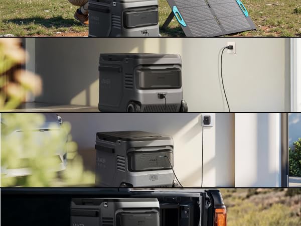 豊富な充電方法