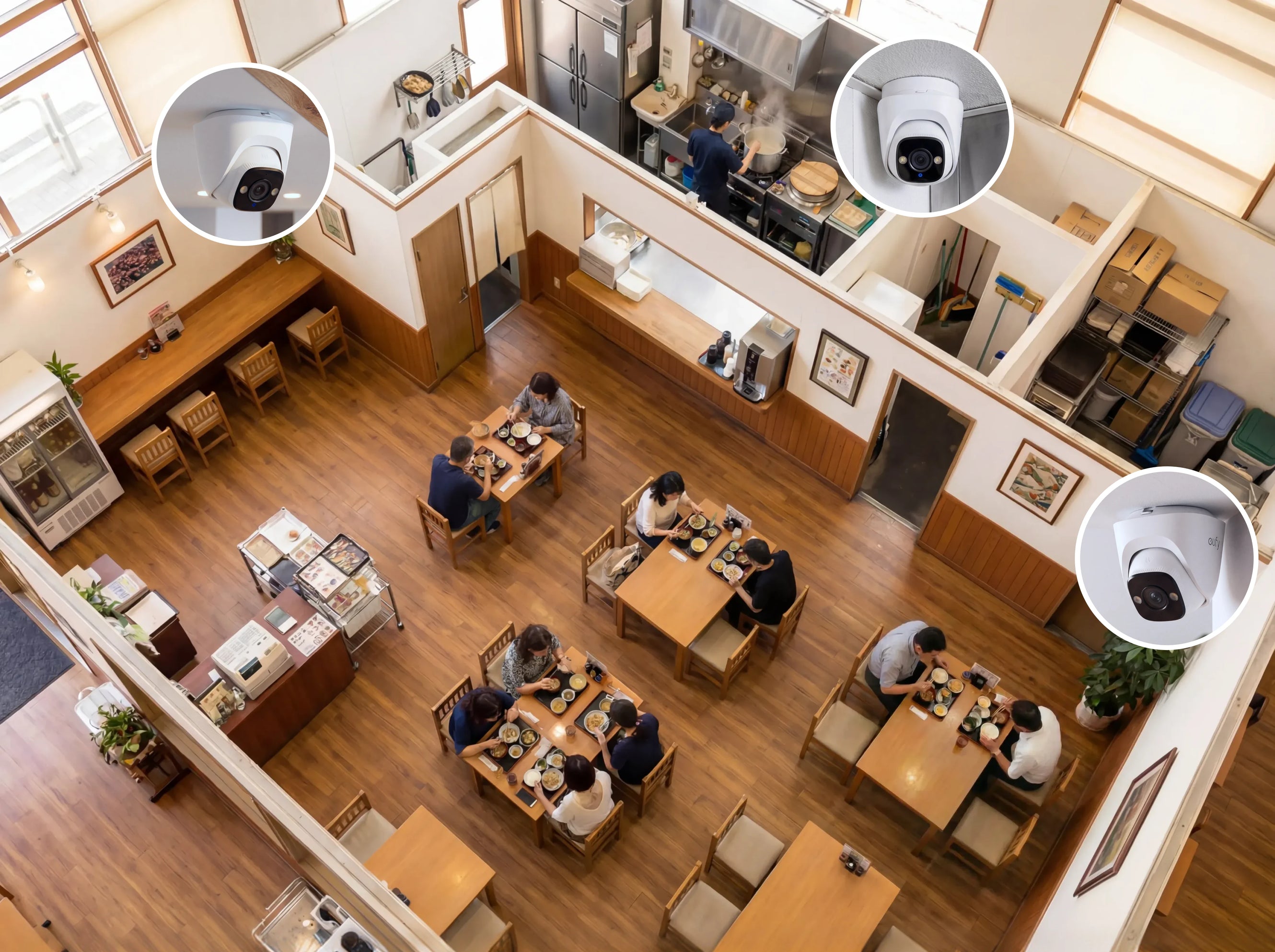 複数カメラ一括管理イメージ