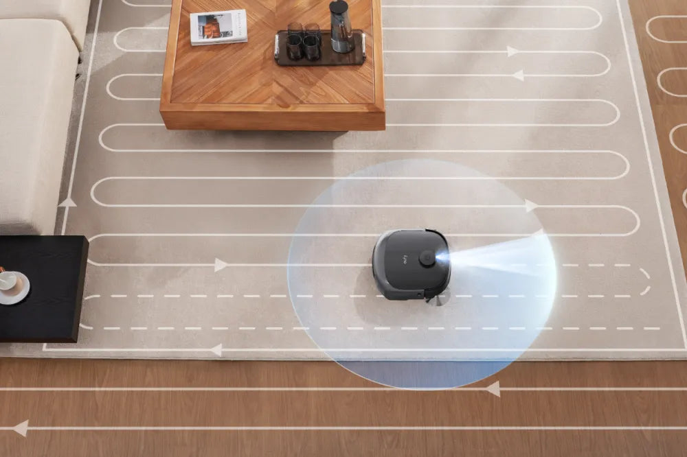 漏れなく丁寧な掃除が可能なナビゲーション