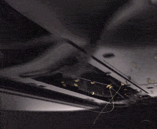 毛がからまりにくい形状のブラシ