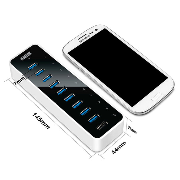 Anker 10-Port USB-A (USB3.0対応) ハブ
