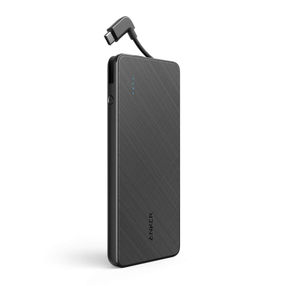Anker PowerCore+ 10000 with built-in USB-C Cable