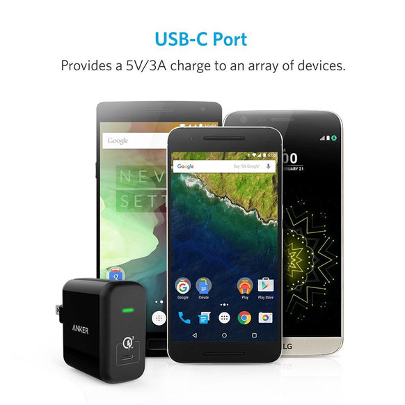 Anker PowerPort+ 1 USB-C Quick Charge 3.0 【販売終了】