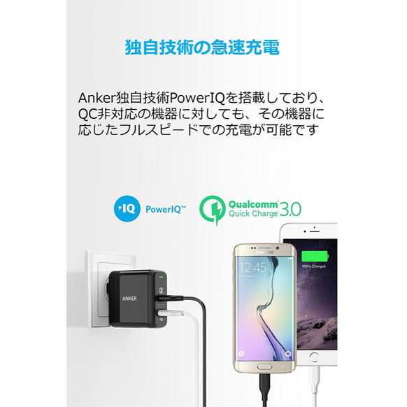 Anker PowerPort 2 Quick Charge 3.0