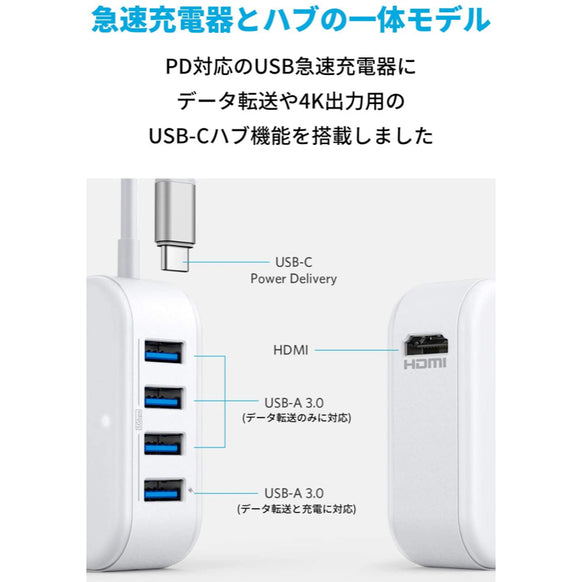 Anker PowerPort 5-in-1 37.5W Hub
