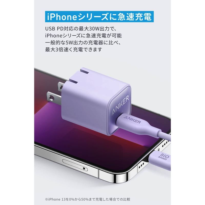 Anker 511 Charger (Nano 3, 30W) サブ画像4