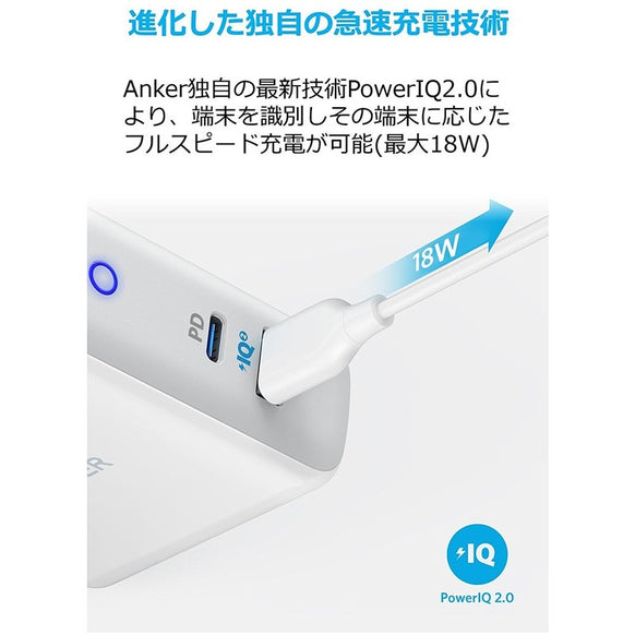 Anker PowerPort ll PD - 1 PD and 1 PowerIQ 2.0