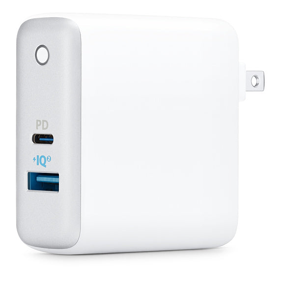 Anker PowerPort II PD 2-Port USB Wall Charger with USB-C Cable