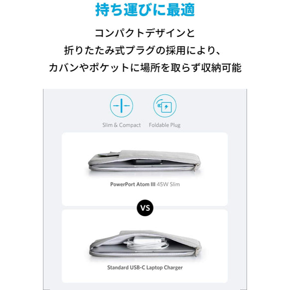 Anker PowerPort Atom III 45W Slim