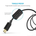Anker 高耐久ナイロン Micro USBケーブル 1.8m
