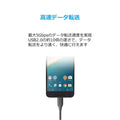 Anker PowerLine USB-C & USB-A ケーブル (USB3.0対応) 1.8m