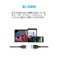 Anker PowerLine USB-C & USB-A ケーブル (USB3.0対応) 1.8m