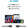 Anker PowerLine USB-C & USB-C ケーブル (USB2.0対応) 1.8m