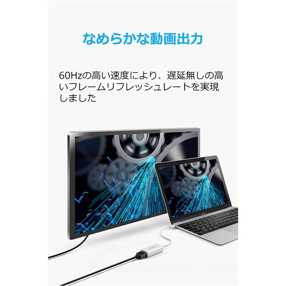 Anker USB-C & HDMI 変換アダプタ