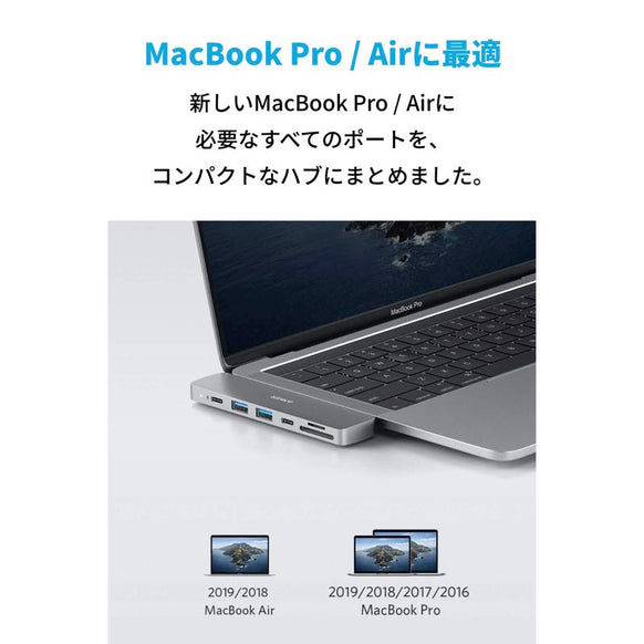 Anker PowerExpand Direct 7-in-2 USB-C PD メディア ハブ