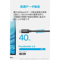 Anker USB-C & USB-C Thunderbolt 3 ケーブル 0.5m