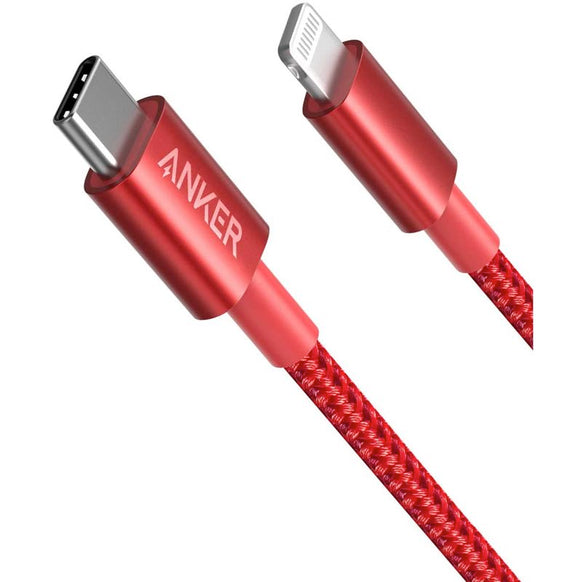 Anker 高耐久ナイロン USB-C ＆ ライトニング ケーブル 1.8m