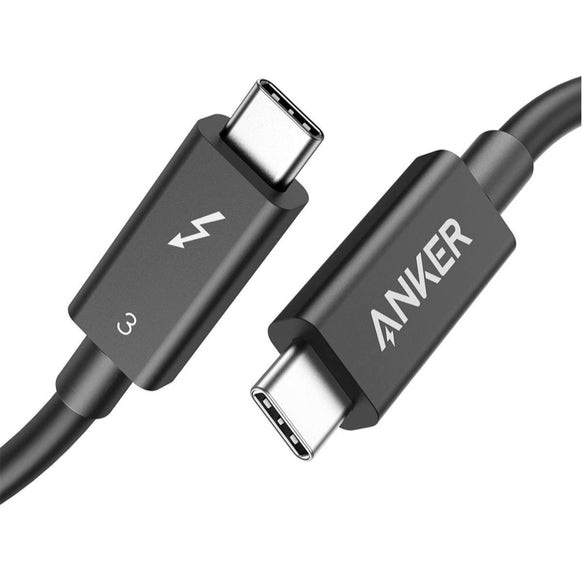 Anker USB-C & USB-C Thunderbolt 3 ケーブル 0.7m