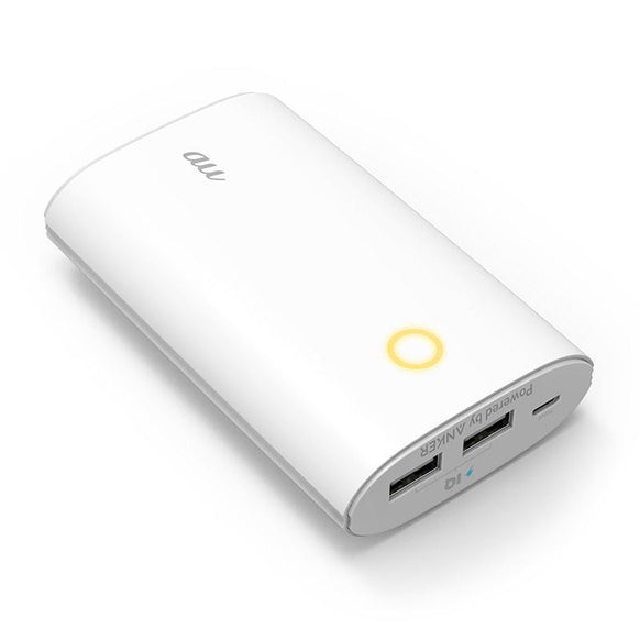 [au+1 collection] ポータブルバッテリー PowerCoreDuo 10050