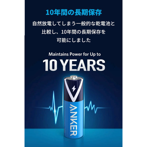 Anker アルカリ乾電池 単4形 24本パック