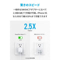Anker PowerPort Atom PD 1 & Anker PowerLine Select USB-C & Lightning ケーブル 0.9m ホワイト 2点セット