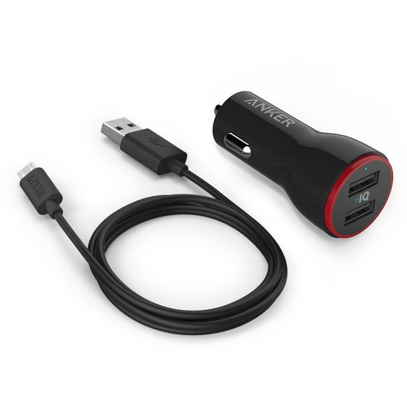 Anker PowerDrive 2 & Micro USB Cable