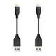 Anker PowerLine ライトニングケーブル 0.1m 2本セット