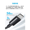 Anker 高耐久ナイロン USB-C & USB-A ケーブル (USB2.0対応) 1.8m 2本セット